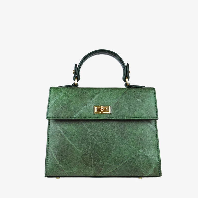 Ethoterra Gaia Vegan Leaf Leather Kelly Bag Quality Report