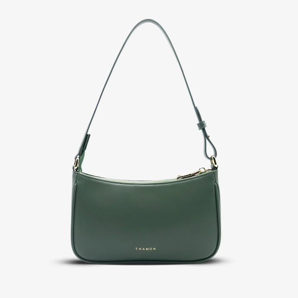Kathleen Vegan Leaf Leather Shoulder Bag